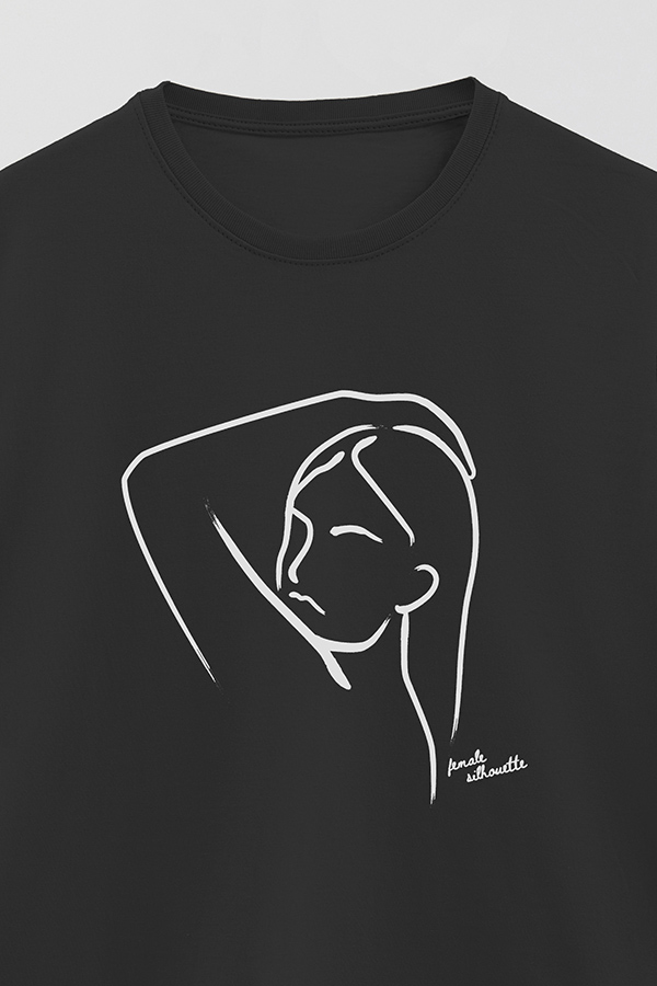 REMERA BASICA ESTAMPADA MNM SILHOUTTE 3