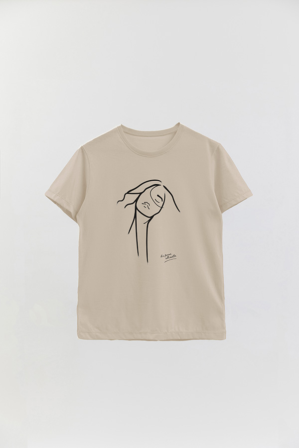 REMERA BASICA ESTAMPADA MNM SILHOUTTE 1