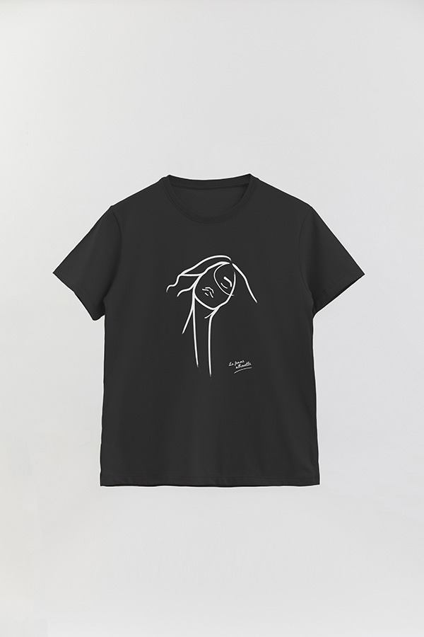 REMERA BASICA ESTAMPADA MNM SILHOUTTE 1