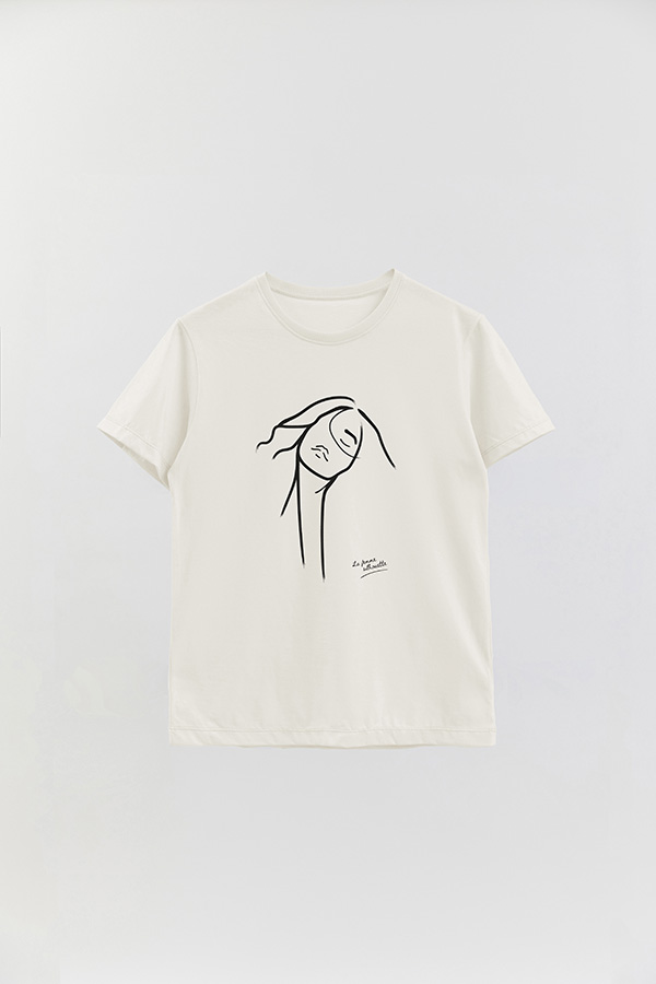 REMERA BASICA ESTAMPADA MNM SILHOUTTE 1