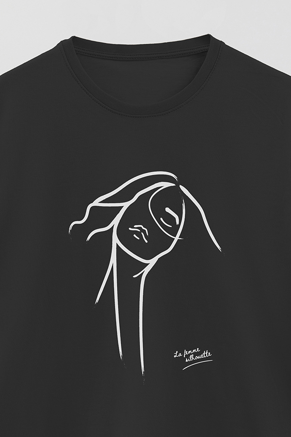 REMERA BASICA ESTAMPADA MNM SILHOUTTE 1