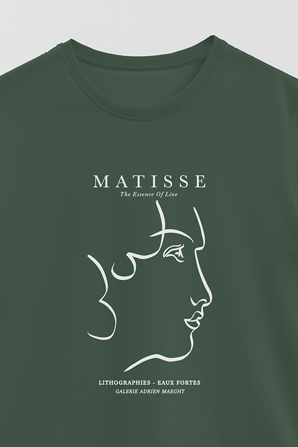 REMERA BASICA ESTAMPADA ART COLLECTION MATISSE ESSENCE