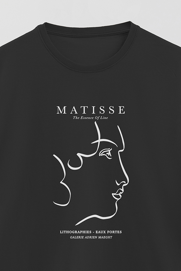REMERA BASICA ESTAMPADA ART COLLECTION MATISSE ESSENCE