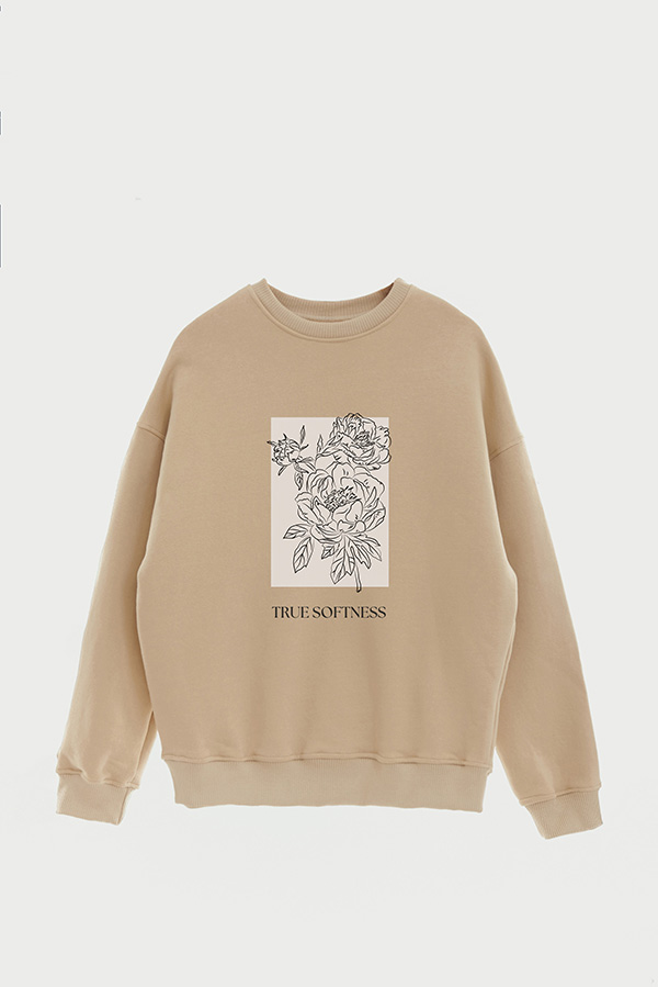 BUZO CREWNECK ESTAMPADO BT TRUE SOFTNESS