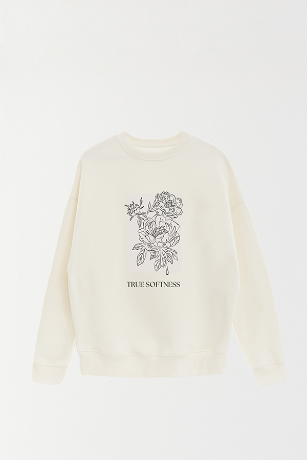 BUZO CREWNECK ESTAMPADO BT TRUE SOFTNESS