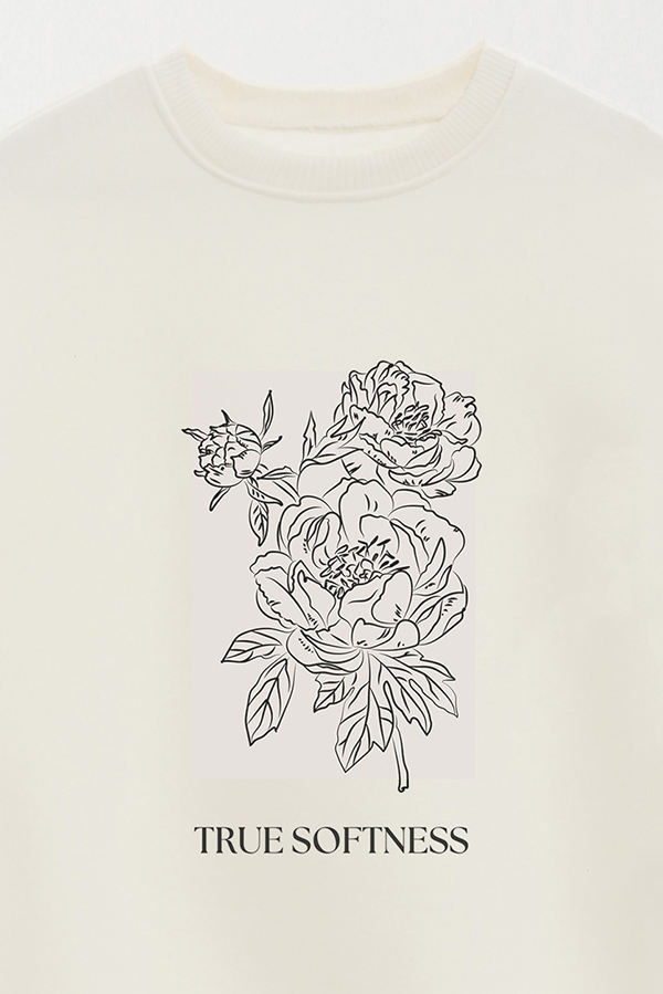 BUZO CREWNECK ESTAMPADO BT TRUE SOFTNESS