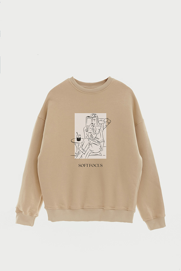 BUZO CREWNECK ESTAMPADO BT SOFT FOCUS