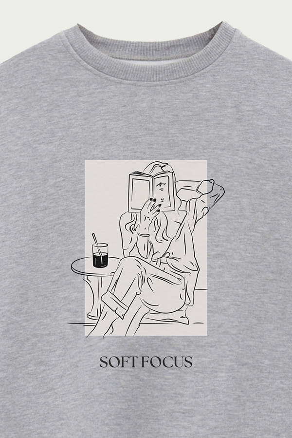 BUZO CREWNECK ESTAMPADO BT SOFT FOCUS