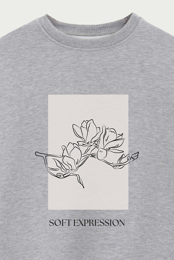 BUZO CREWNECK ESTAMPADO BT SOFT EXPRESSION