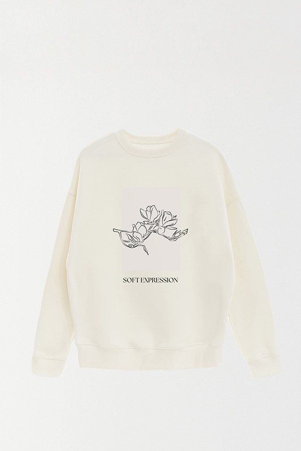 BUZO CREWNECK ESTAMPADO BT SOFT EXPRESSION