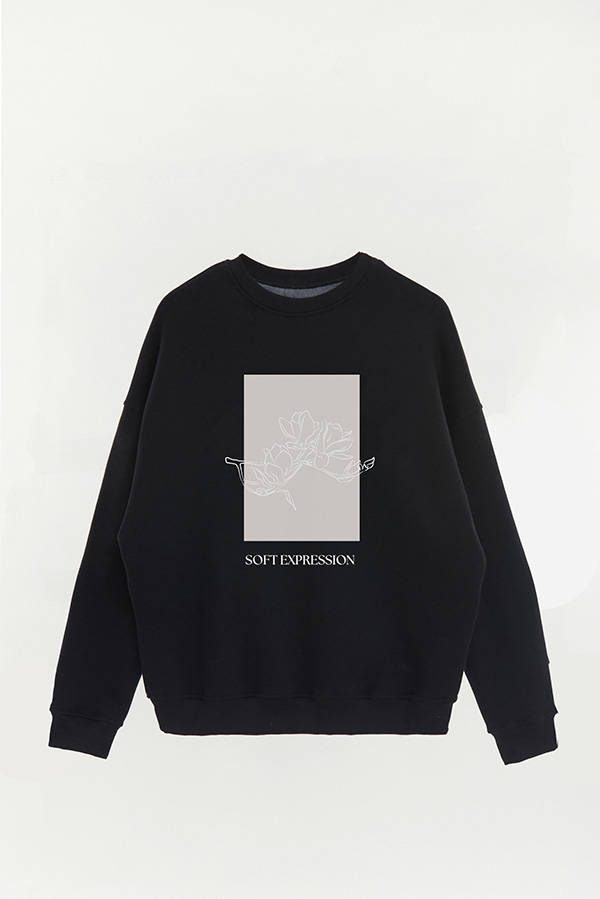 BUZO CREWNECK ESTAMPADO BT SOFT EXPRESSION