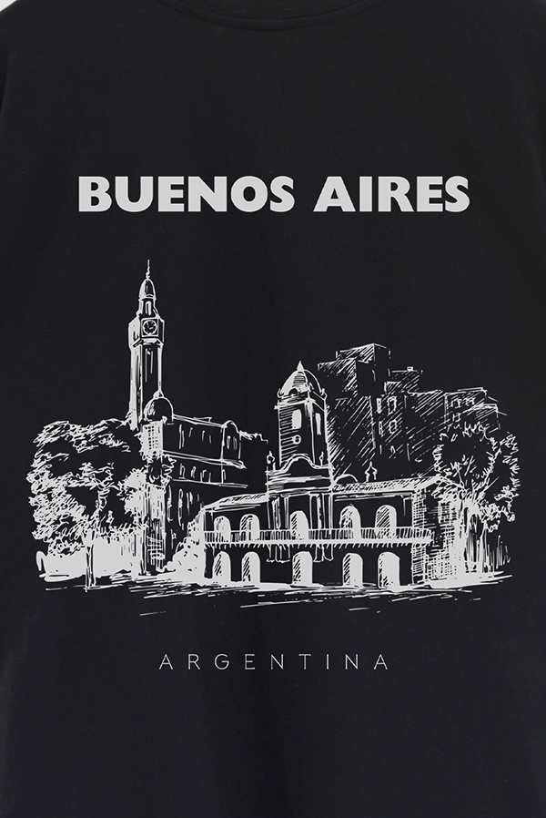 REMERA OVER ESTAMPADA ARG CABILDO