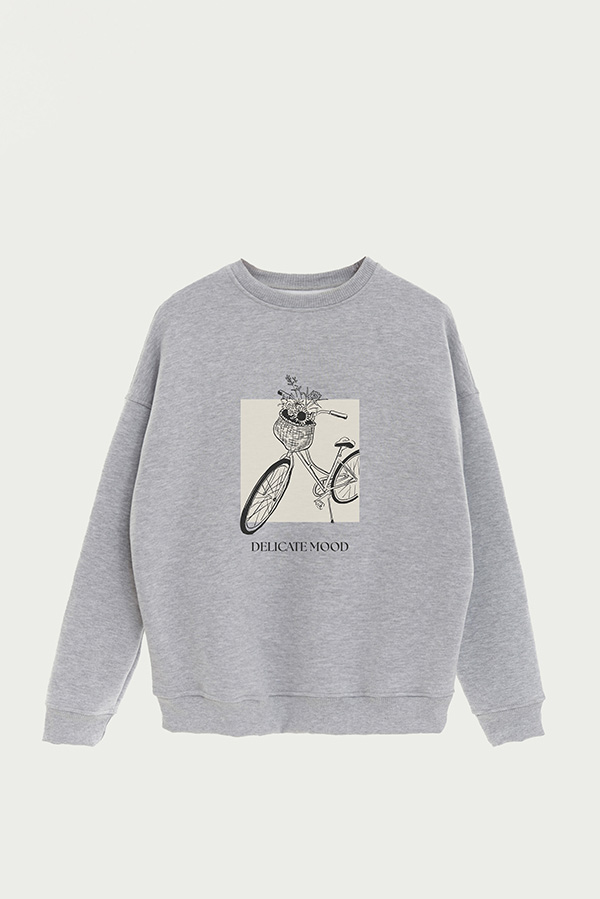 BUZO CREWNECK ESTAMPADO BT DELICATE MOOD