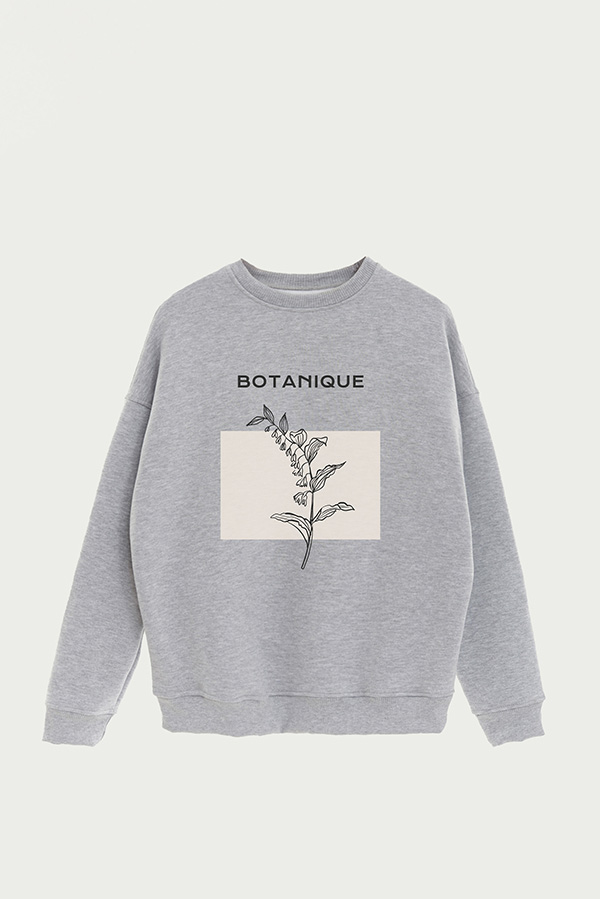 BUZO CREWNECK ESTAMPADO BT BOTANIQUE