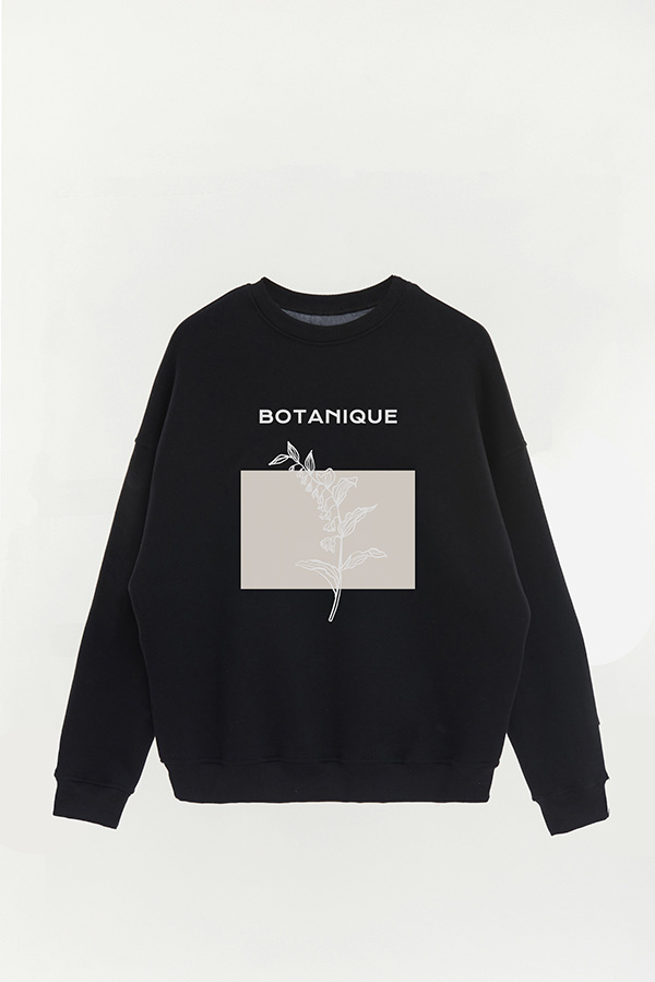 BUZO CREWNECK ESTAMPADO BT BOTANIQUE