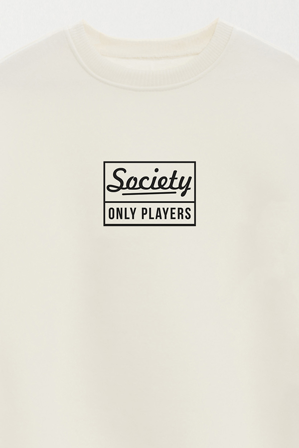 BUZO CREWNECK ESTAMPADO STREET MOOD SOCIETY