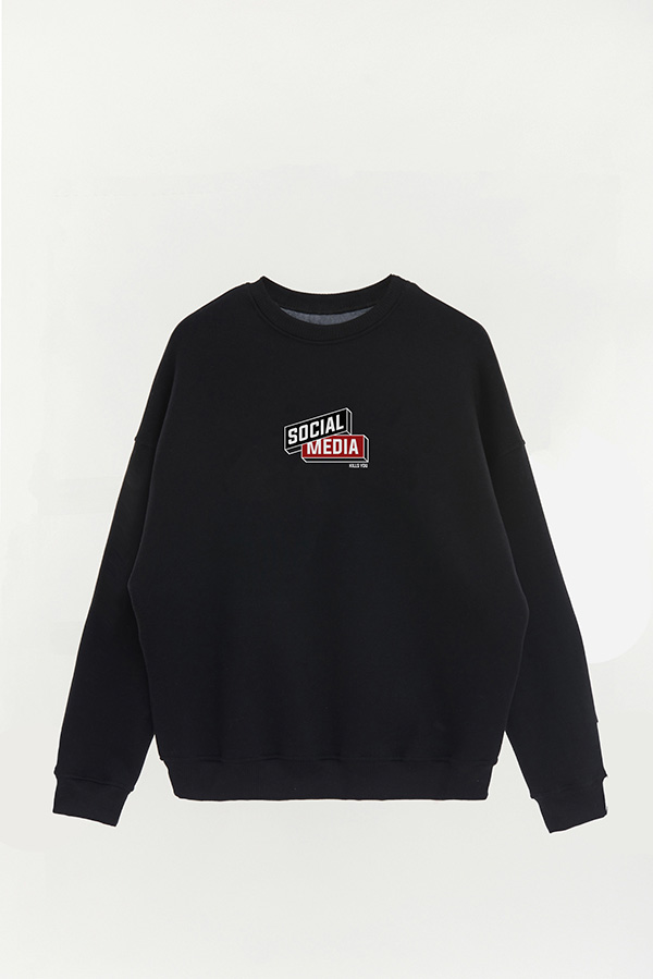 BUZO CREWNECK ESTAMPADO STREET MOOD SOCIAL MEDIA