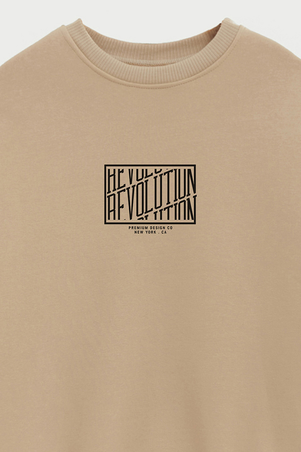 BUZO CREWNECK ESTAMPADO STREET MOOD REVOLUTION