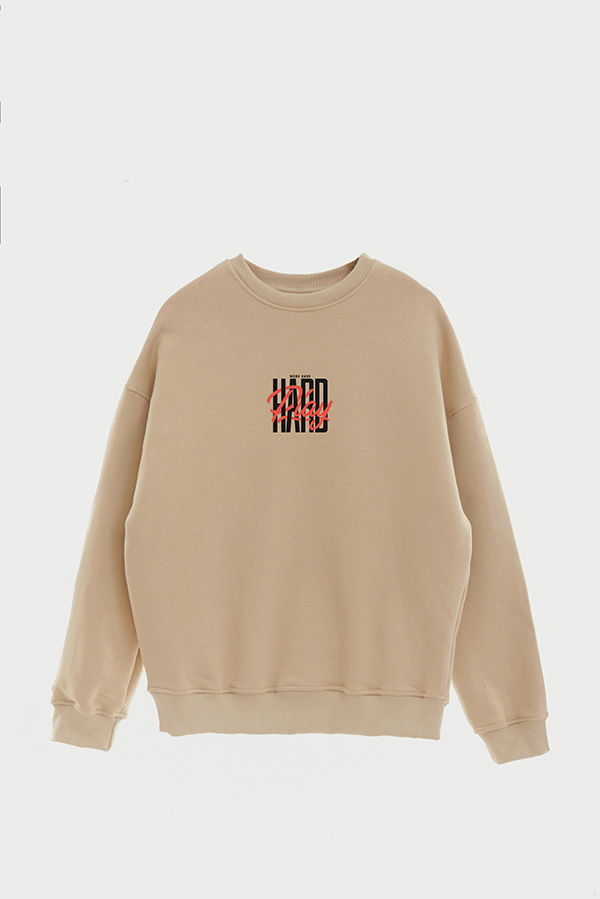 BUZO CREWNECK ESTAMPADO STREET MOOD PLAY HARD