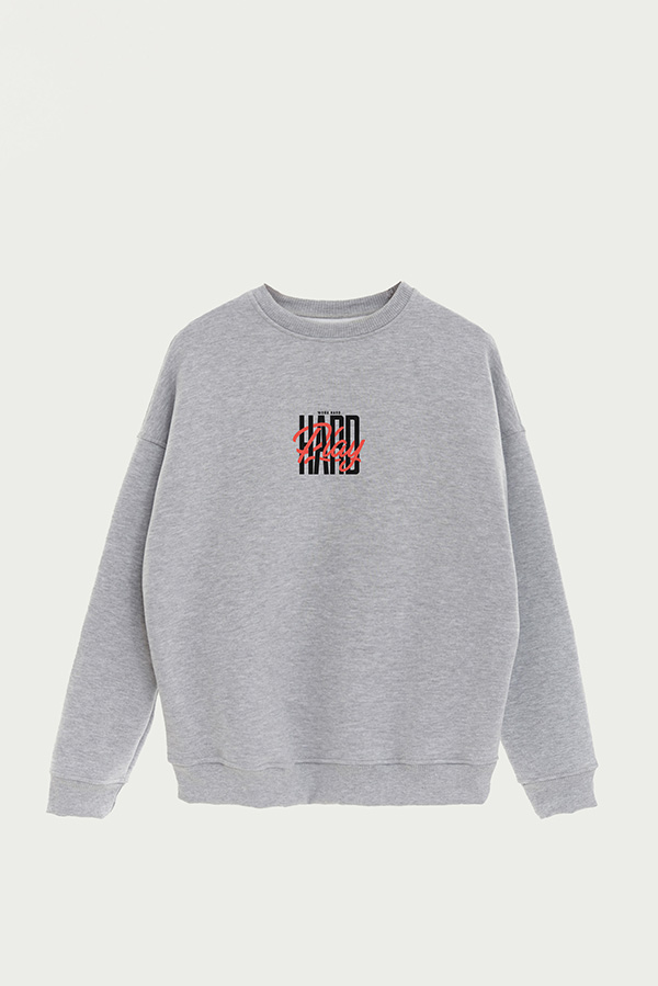 BUZO CREWNECK ESTAMPADO STREET MOOD PLAY HARD
