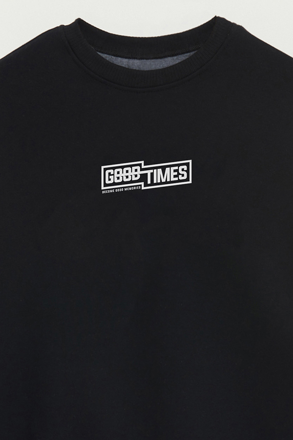 BUZO CREWNECK ESTAMPADO STREET MOOD GOOD TIMES