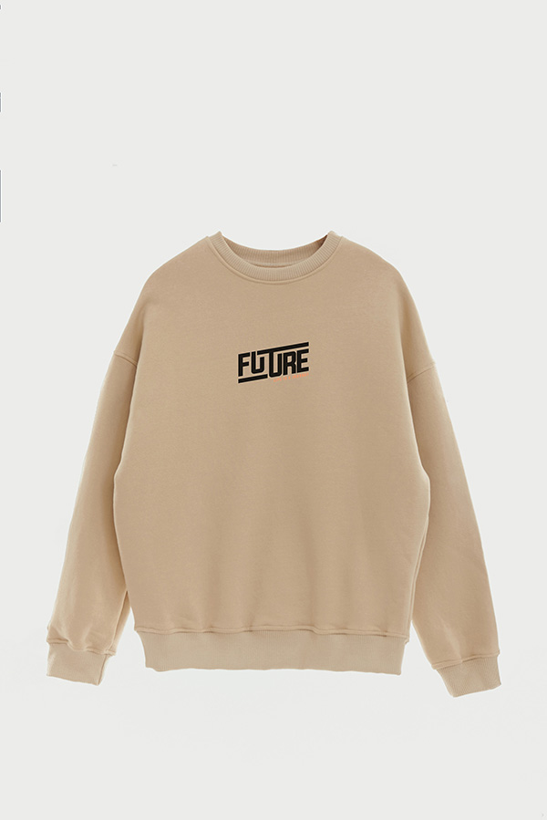 BUZO CREWNECK ESTAMPADO STREET MOOD FUTURE