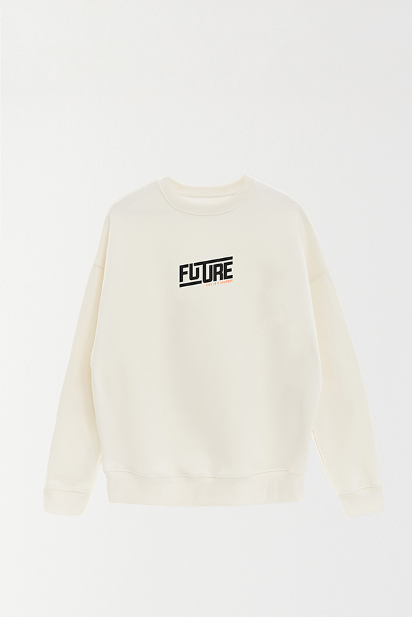 BUZO CREWNECK ESTAMPADO STREET MOOD FUTURE