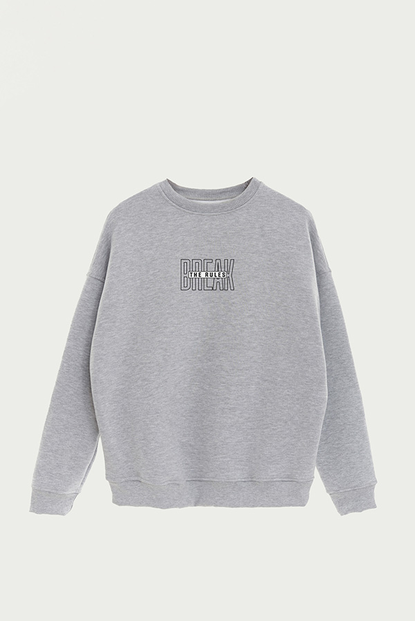 BUZO CREWNECK ESTAMPADO STREET MOOD BTR 8