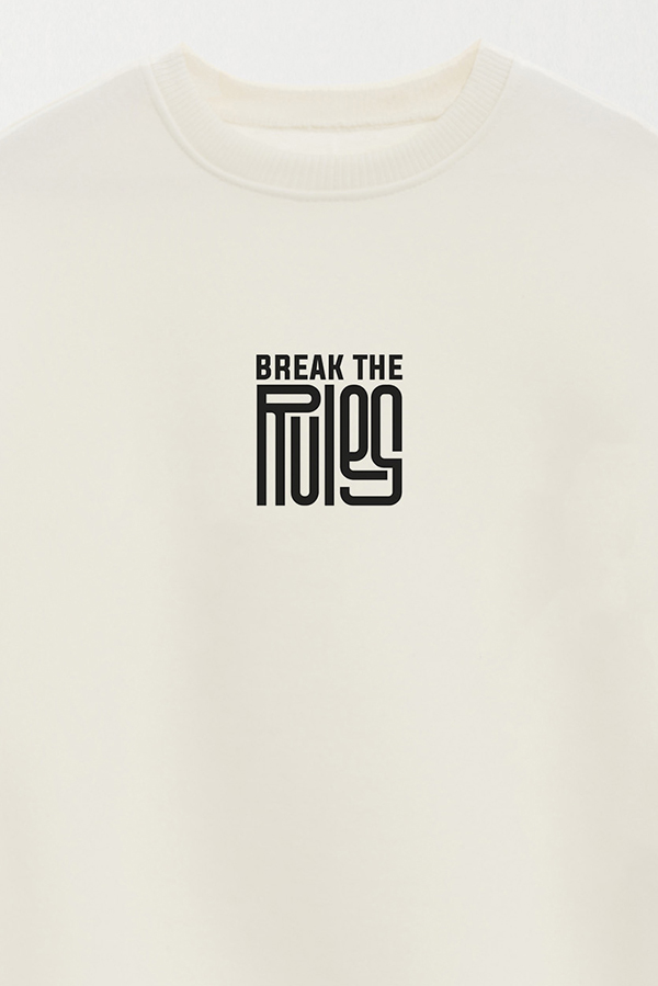 BUZO CREWNECK ESTAMPADO STREET MOOD BTR 6