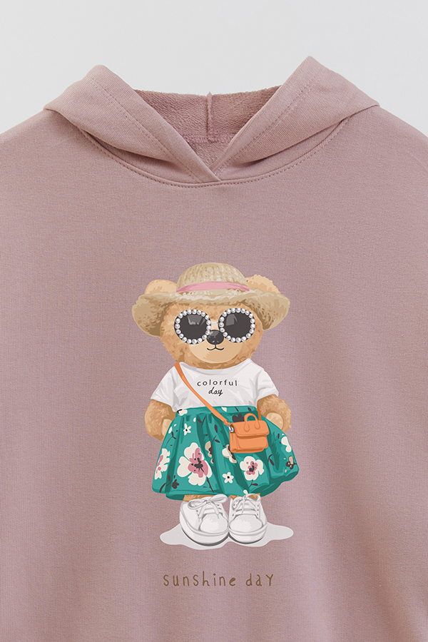 HOODIE RUSTICO KID TEDDY SUNSHINE DAY
