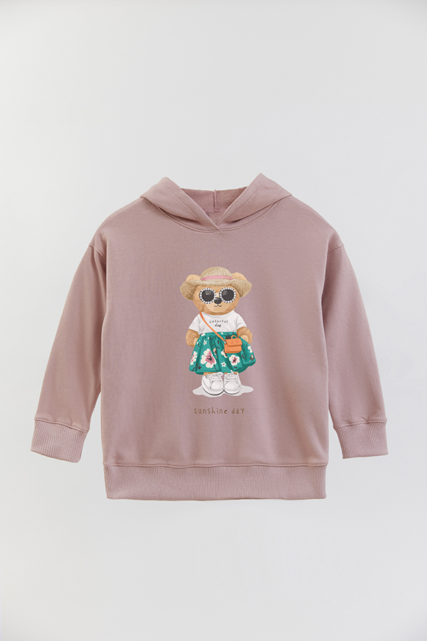 HOODIE RUSTICO KID TEDDY SUNSHINE DAY