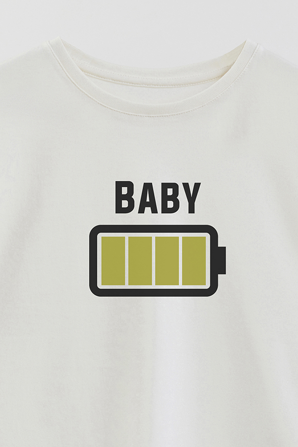REMERA OVER ESTAMPADA DDP BATTERY BABY