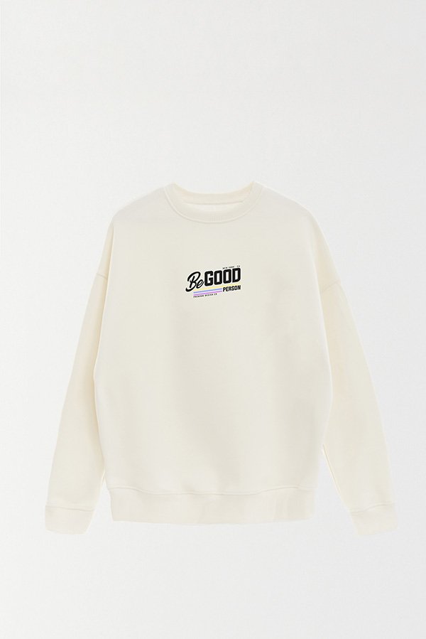 BUZO CREWNECK ESTAMPADO STREET MOOD BE GOOD