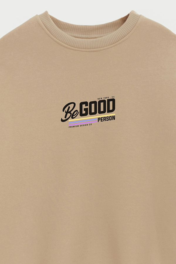BUZO CREWNECK ESTAMPADO STREET MOOD BE GOOD