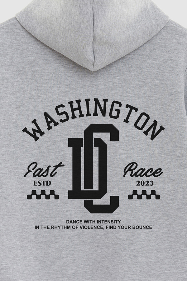 HOODIE ESTAMPADO URBAN WASHINGTON DC