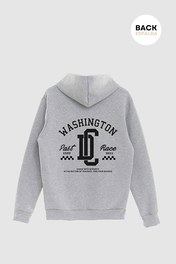 HOODIE ESTAMPADO URBAN WASHINGTON DC