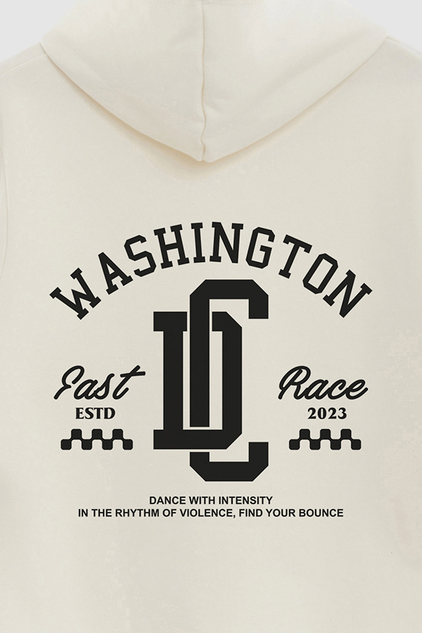 HOODIE ESTAMPADO URBAN WASHINGTON DC