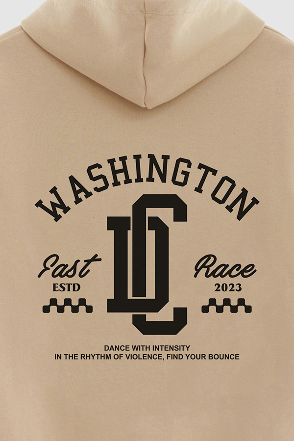 HOODIE ESTAMPADO URBAN WASHINGTON DC