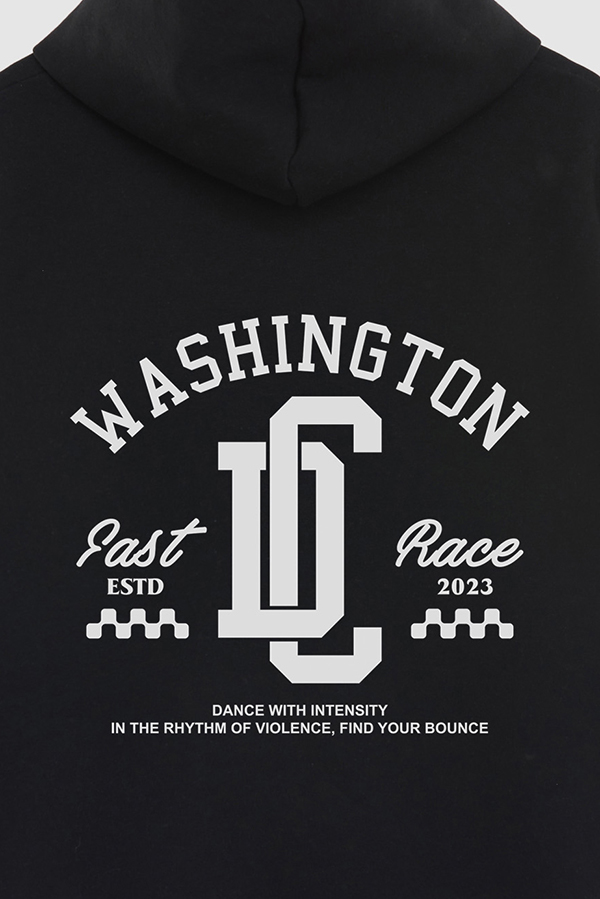 HOODIE ESTAMPADO URBAN WASHINGTON DC