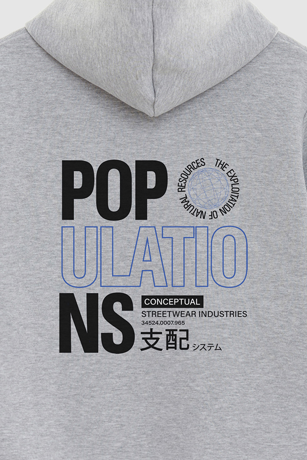 HOODIE ESTAMPADO URBAN POPULATION