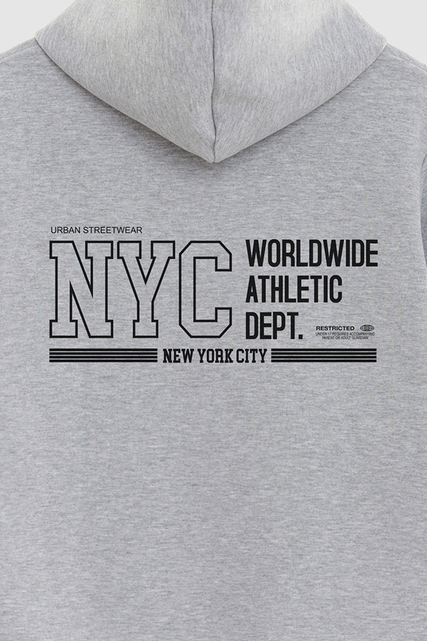 HOODIE ESTAMPADO URBAN NYC WORLDWIDE