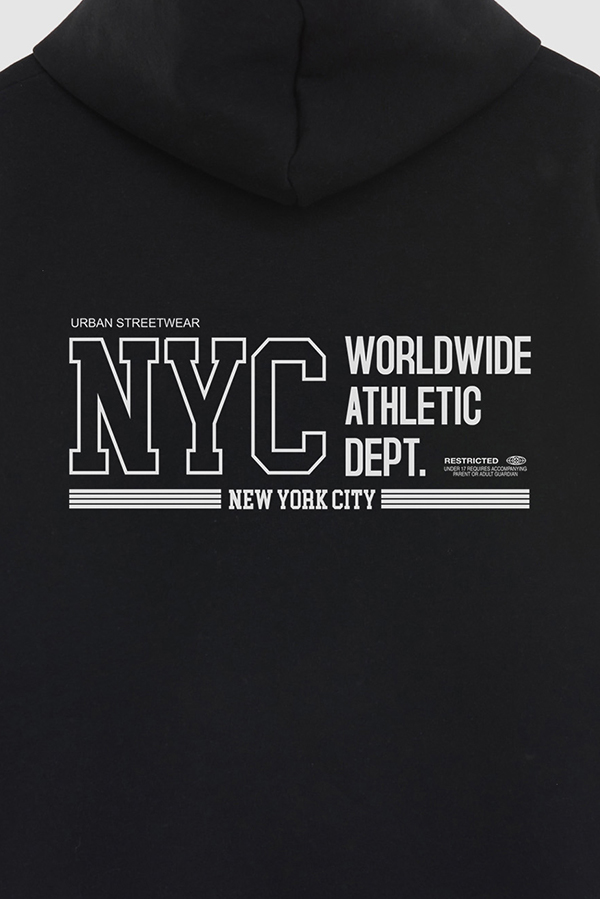 HOODIE ESTAMPADO URBAN NYC WORLDWIDE