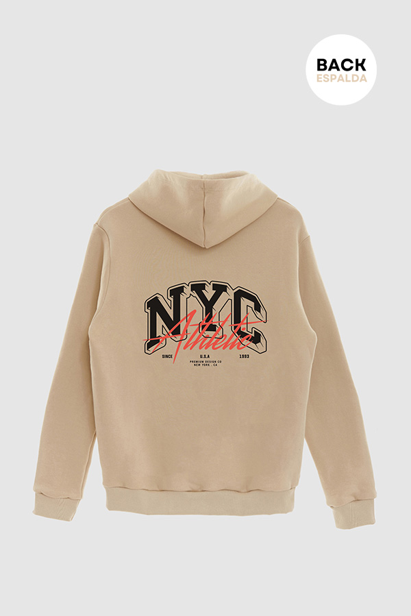 HOODIE ESTAMPADO URBAN NYC ATHLETIC