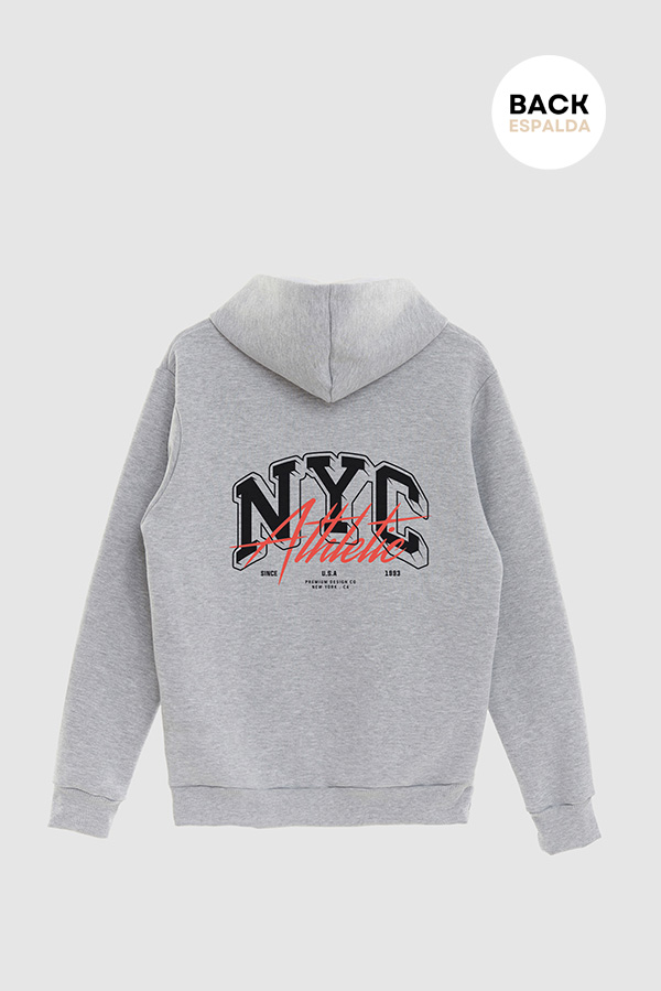 HOODIE ESTAMPADO URBAN NYC ATHLETIC