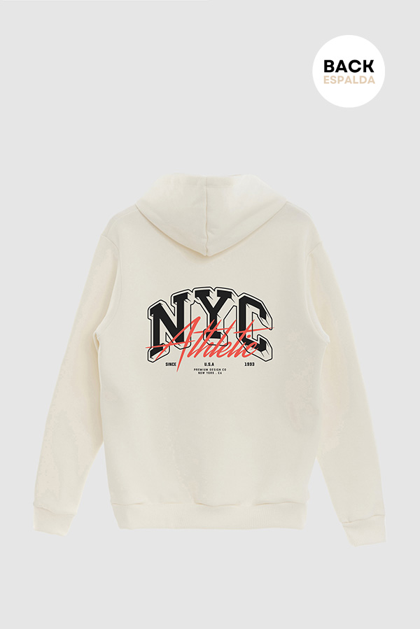 HOODIE ESTAMPADO URBAN NYC ATHLETIC