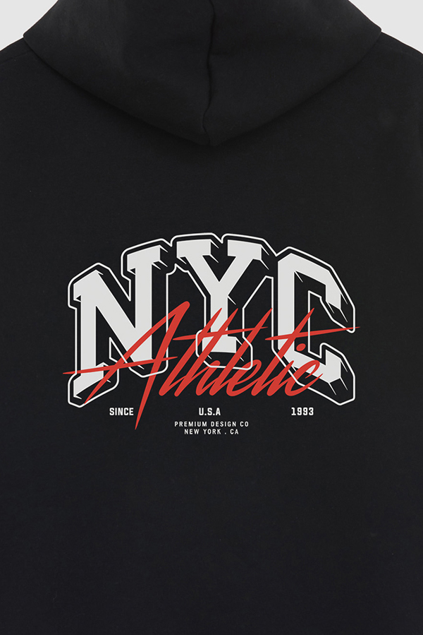 HOODIE ESTAMPADO URBAN NYC ATHLETIC