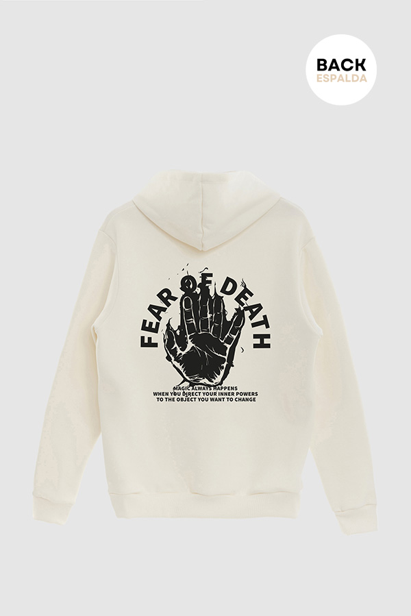 HOODIE ESTAMPADO URBAN FEAR OF DEATH