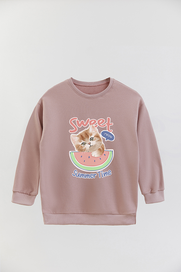 BUZO CREWNECK RUSTICO KITTY DREAMS SWEET