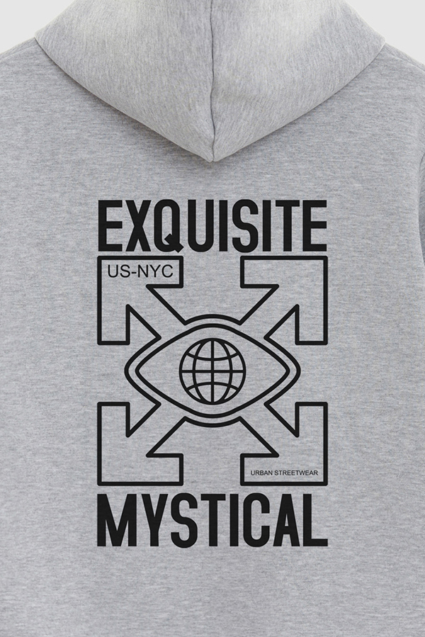 HOODIE ESTAMPADO URBAN EXQUISITE MYSTICAL