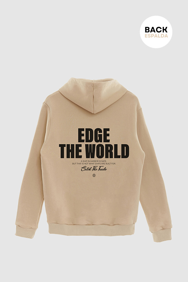 HOODIE ESTAMPADO URBAN EDGE THE WORLD